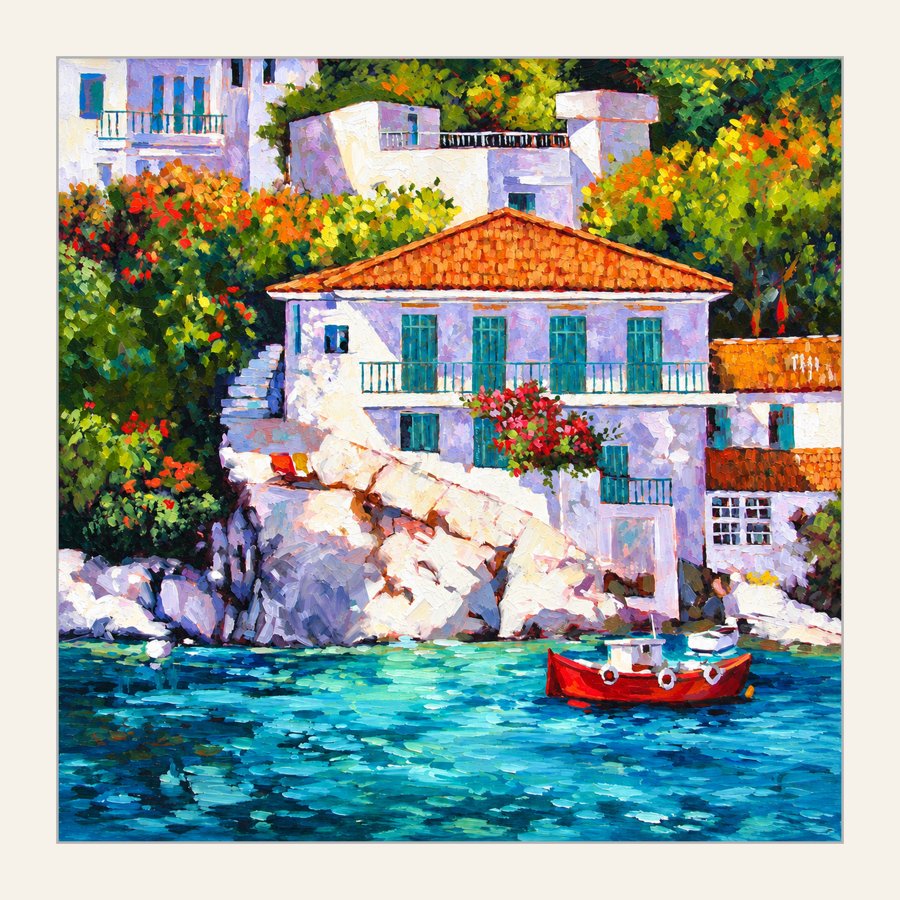Jan's Greek House on Water