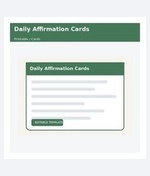Daily Affirmation Cards