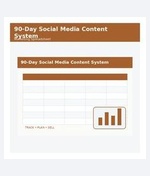 90-Day Social Media Content System